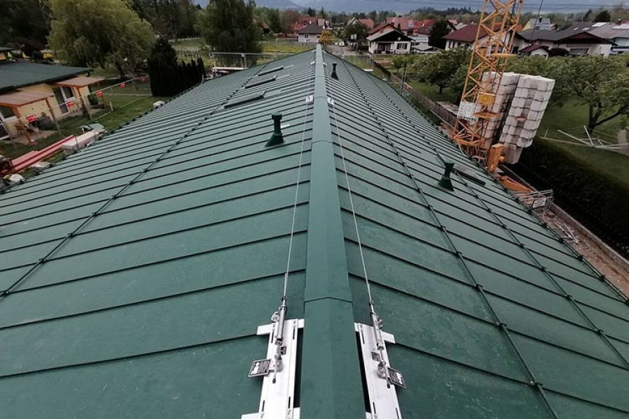 Bild zeigt Blechdach